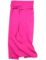 CG Workwear Bistro-Schürze Roma Bag mit Tasche, Black 100 x 100 cm, CGW1260 – Magenta
