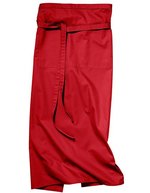CG Workwear Bistro-Schürze Roma Bag mit Tasche, Black 100 x 100 cm, CGW1260 – Rosso