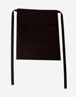 CG Workwear Bistroschürze Roma Bag mit Tasche – Black