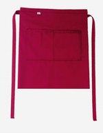 CG Workwear Bistroschürze Roma Bag mit Tasche – Cherry