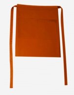 CG Workwear Bistroschürze Roma Bag mit Tasche, Black 50 x 78 cm, CGW1262 – Copper