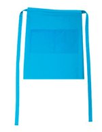 CG Workwear Bistroschürze Roma Bag mit Tasche, Black 50 x 78 cm, CGW1262 – Turquoise