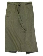CG Workwear Bistro-Schürze Macerata, Melange-Optik – Green Melange