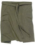 CG Workwear Bistro-Schürze Vernazza mit Doppeltasche, Blue Melange 50 x 78 cm, CGW1272 – Vert Melange