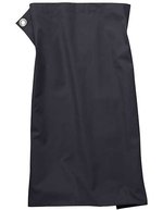 CG Workwear Bistro Apron Pizzone Classic Black 80 x 71 cm (CGW128), CGW128 – Raven