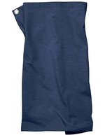 CG Workwear Bistroschürze Pizzone Melange 50/50 Baumwolle, Blue 80 x 71 cm, CGW128M – Bild 1