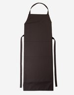 CG Workwear Latzschürze Verona 110 x 75 cm, Black 110 x 75 cm, CGW130 – Chocolate