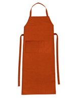 CG Workwear Latzschürze Verona 110 x 75 cm, Black 110 x 75 cm, CGW130 – Copper