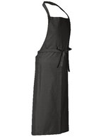 CG Workwear Latzschürze Verona 110 x 75 cm, Black 110 x 75 cm, CGW130 – Raven