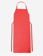 CG Workwear Latzschürze Verona 110 x 75 cm, Black 110 x 75 cm, CGW130 – Red