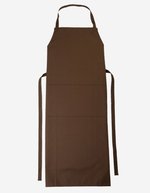 CG Workwear Latzschürze Verona 110 x 75 cm, Black 110 x 75 cm, CGW130 – Toffee