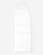 CG Workwear Latzschürze Verona 110 x 75 cm, Black 110 x 75 cm, CGW130 – White