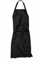 CG Workwear Latzschürze Verona 90 mit Nackenband – Black