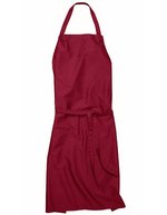 CG Workwear Latzschürze Verona 90 mit Nackenband – Cherry