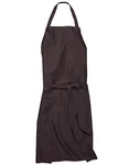CG Workwear Latzschürze Verona 90 mit Nackenband, Black 90 x 75 cm, CGW131 – Chocolate