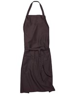 CG Workwear Latzschürze Verona 90 mit Nackenband, Black 90 x 75 cm, CGW131 – Cioccolato