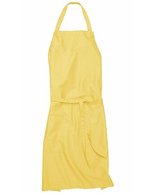 CG Workwear Latzschürze Verona 90 mit Nackenband, Black 90 x 75 cm, CGW131 – Curry