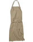 CG Workwear Latzschürze Verona 90 mit Nackenband, Black 90 x 75 cm, CGW131 – Khaki