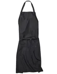 CG Workwear Latzschürze Verona 90 mit Nackenband, Black 90 x 75 cm, CGW131 – Raven
