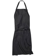 CG Workwear Latzschürze Verona 90 mit Nackenband, Black 90 x 75 cm, CGW131 – Raven