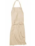 CG Workwear Latzschürze Verona 90 mit Nackenband, Black 90 x 75 cm, CGW131 – Sand