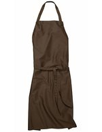 CG Workwear Latzschürze Verona 90 mit Nackenband, Black 90 x 75 cm, CGW131 – Caramello