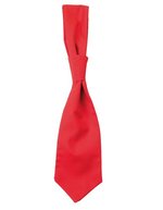 CG Workwear Krawatte Messina, 65% Polyester, 35% Baumwolle, Black One Size, CGW1360 – Red