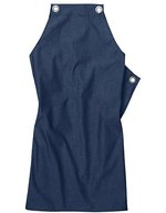 CG Workwear Latzschürze Potenza X Melange 50/50 Baumwolle/Polyester, Blue Melange 90 x 71 cm, CGW141M – Bild 1