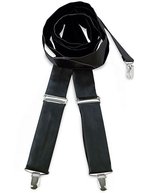CG Workwear Hosenträger Moricone aus Krawattenstoff – Black