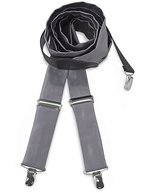 CG Workwear Hosenträger Moricone aus Krawattenstoff – Grey