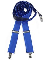 CG Workwear Hosenträger Moricone aus Krawattenstoff, Apple One Size, CGW1511 – Bleu royal