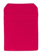 CG Workwear Warte-Tasche Napoli mit Fächern, Black 15 x 23 cm, CGW160 – Magenta