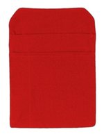 CG Workwear Warte-Tasche Napoli mit Fächern, Black 15 x 23 cm, CGW160 – Red
