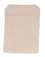 CG Workwear Warte-Tasche Napoli mit Fächern, Black 15 x 23 cm, CGW160 – Sand