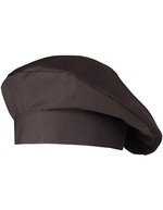 CG Workwear Kochmütze Fano Classic, knitterarm, pflegeleicht – Chocolate