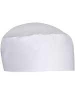 CG Workwear Kochmütze Pineto Classic, strapazierfähig, Black I (54-56 cm), CGW186 – White