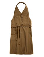 CG Workwear Schürzenweste Apron Corcolle mit Tasche, Black 88 x 94 cm, CGW260 – Caramel