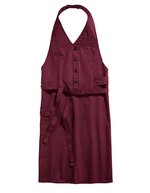 CG Workwear Schürzenweste Apron Corcolle mit Tasche, Black 88 x 94 cm, CGW260 – Cherry