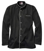 CG Workwear Kochjacke Trapani mit Lyocell für Herren, Black/White 46, CGW3620 – Bild 3