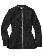 CG Workwear Kochjacke Pistoia mit Lyocell für Damen, Black/White 34, CGW3630 – Bild 2