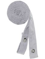CG Workwear Pizzone Classic Gastronomie Bänder Set, Black 130 cm, CGW42128 – Grigio chiaro Melange