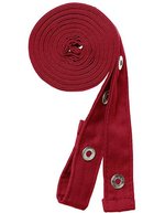CG Workwear Pizzone Classic Gastronomie Bänder Set, Black 130 cm, CGW42128 – Regency Rosso