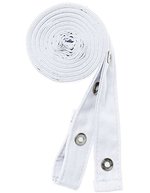 CG Workwear Pizzone Classic Gastronomie Bänder Set, Black 130 cm, CGW42128 – Bianco