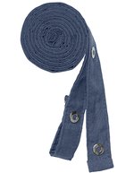 CG Workwear Potenza X Latzschürzen-Tragegurt-Set, Black 230 cm, CGW42141 – Blue Melange
