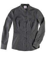 CG Workwear Damenbluse Pacentro Slim Fit Meliert, Dark Grey S, CGW550 – Bild 2