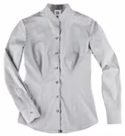 CG Workwear Damenbluse Pacentro Slim Fit Meliert, Dark Grey S, CGW550 – image 3