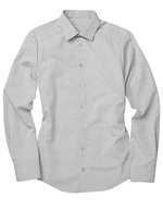 CG Workwear Männerhemd Borello meliert, pflegeleicht, Dark Grey S, CGW560 – Grigio chiaro