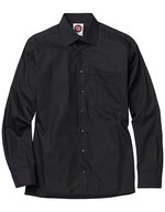 CG Workwear Herrenhemd Navelli mit Stretchanteil – Black