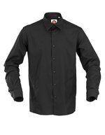 CG Workwear Slim-Fit Herrenhemd Pesaro in Schwarz – Black