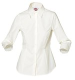CG Workwear Damenbluse Ferrara mit Stretchanteil, White S, CGW640 – Bild 3